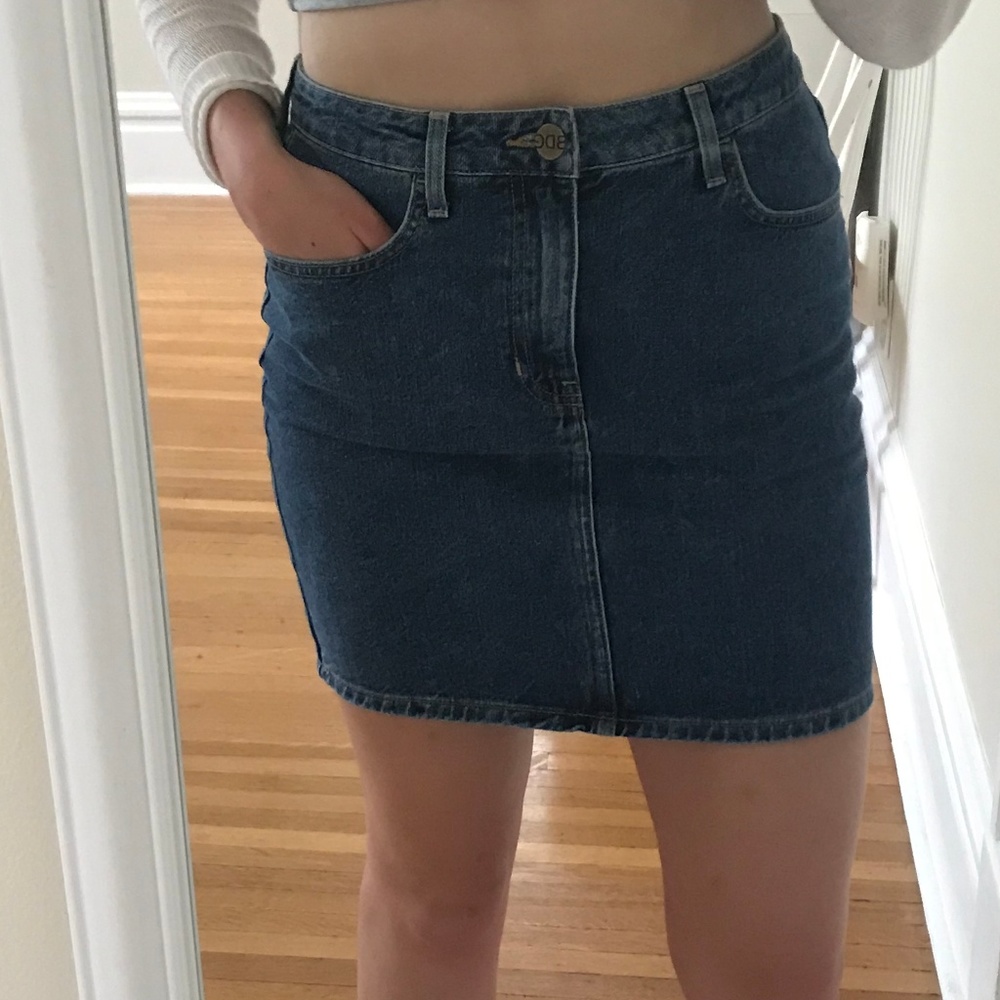 BDG Urban Outfitters Pencil Denim Mini Skirt